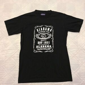 Alabama Crimson Tide Old No. 1 NCAA Black T shirt small‎